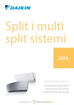 Daikin split i multi split 2014