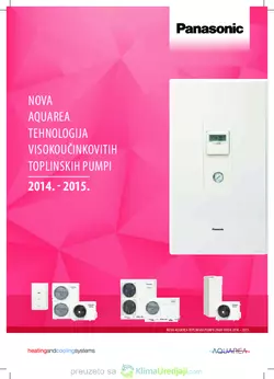 Panasonic AQUAREA 2014-2015