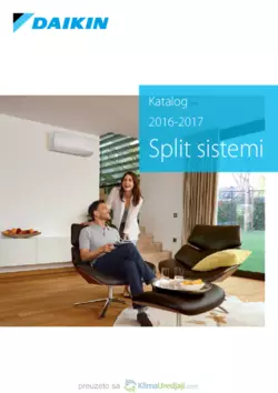 Daikin split sistemi 2016-2017