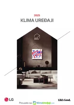 LG kućni klima uređaji 2025