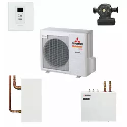 Mitsubishi toplotna pumpa Hydrolution FDCW60VNX-A + HSB60 + RC-HY20