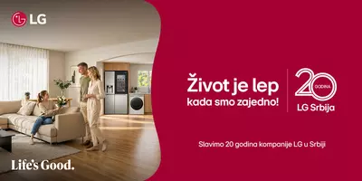 LG slavi 20 godina u Srbiji uz dodatnu servisnu podršku korisnicima