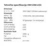 LG toplotna pumpa Therma V Monobloc HM123M.U33 karakteristike 2